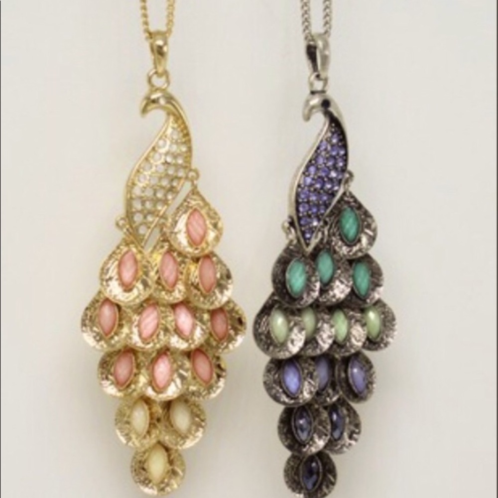 🌹Peacock Pendant Necklaces